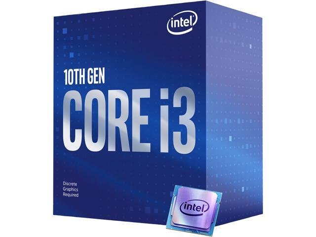 Intel Core i3-10100F 4-Core Desktop Processor